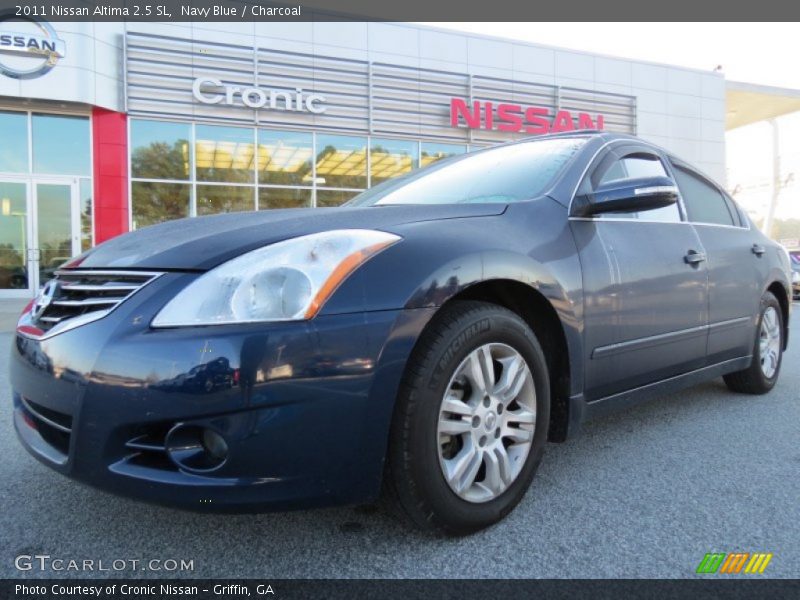 Navy Blue / Charcoal 2011 Nissan Altima 2.5 SL