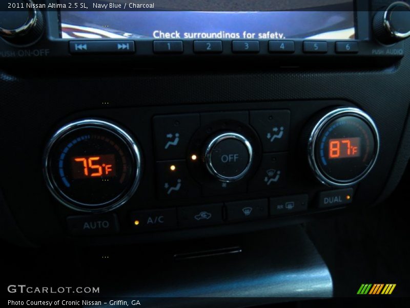 Navy Blue / Charcoal 2011 Nissan Altima 2.5 SL