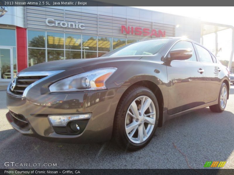 Java Metallic / Beige 2013 Nissan Altima 2.5 SL