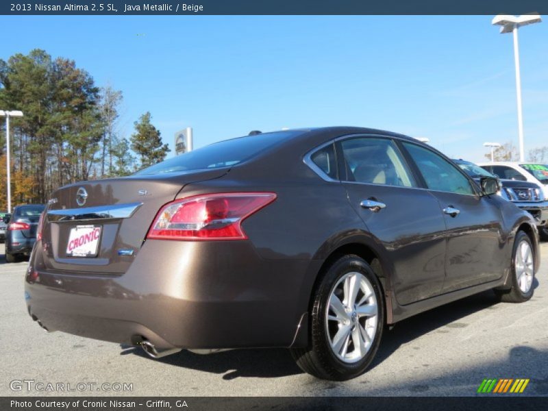 Java Metallic / Beige 2013 Nissan Altima 2.5 SL