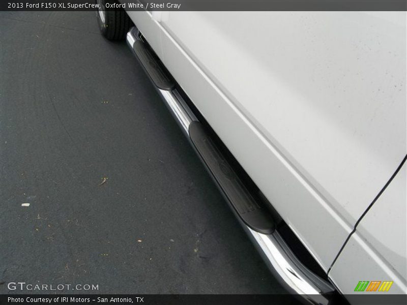 Oxford White / Steel Gray 2013 Ford F150 XL SuperCrew