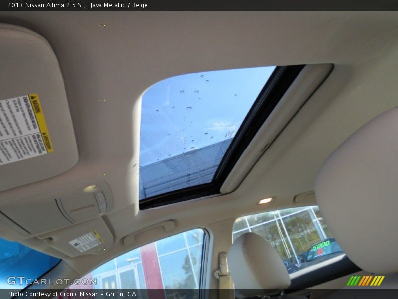 Java Metallic / Beige 2013 Nissan Altima 2.5 SL