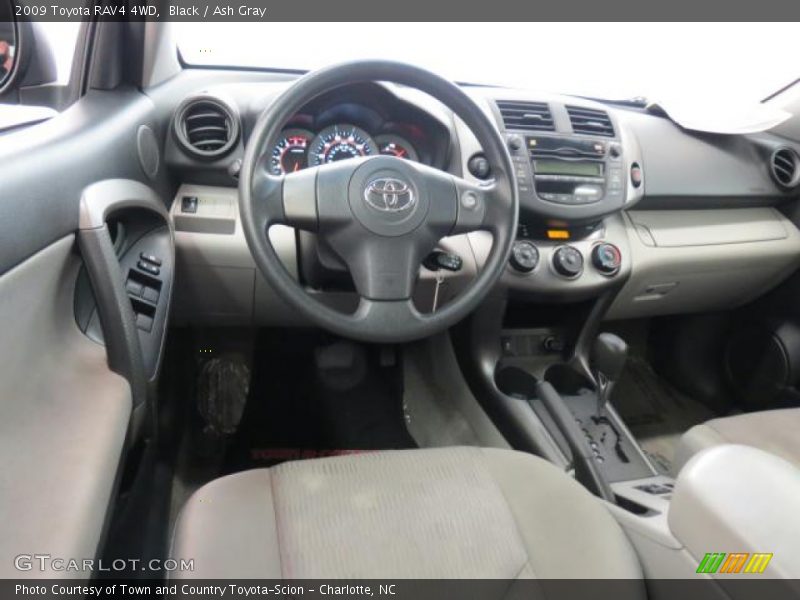 Black / Ash Gray 2009 Toyota RAV4 4WD