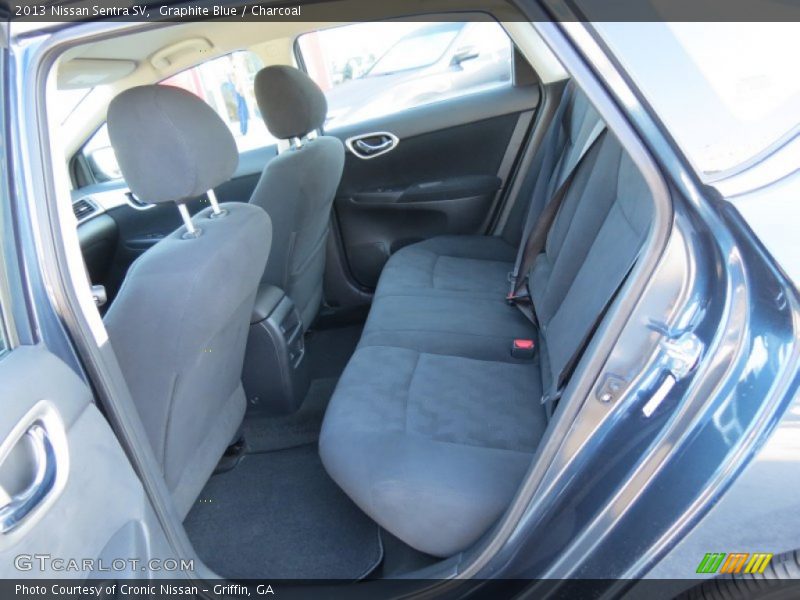 Rear Seat of 2013 Sentra SV