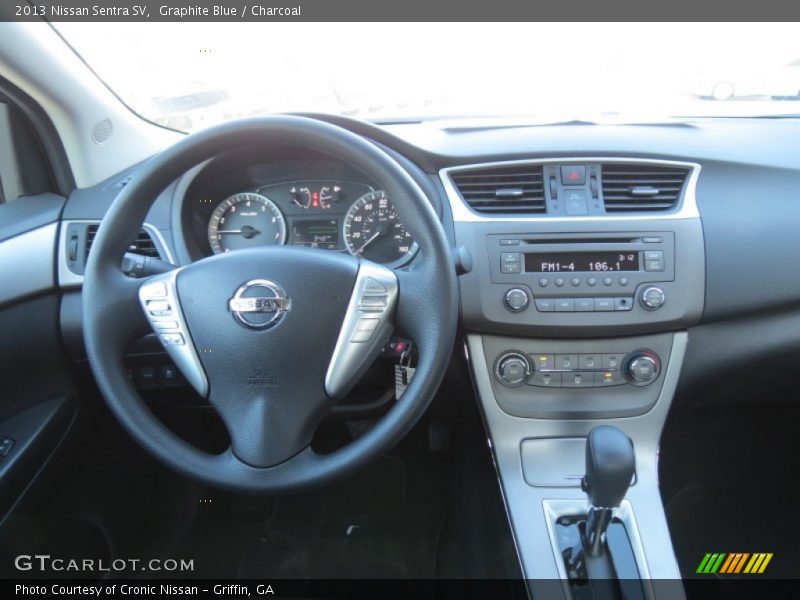 Graphite Blue / Charcoal 2013 Nissan Sentra SV