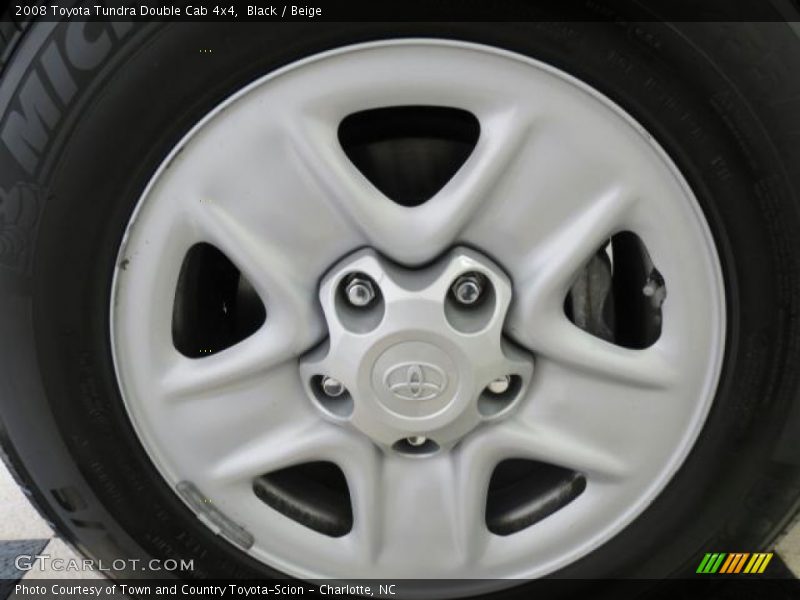 Black / Beige 2008 Toyota Tundra Double Cab 4x4