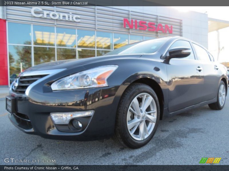 Storm Blue / Charcoal 2013 Nissan Altima 2.5 SL