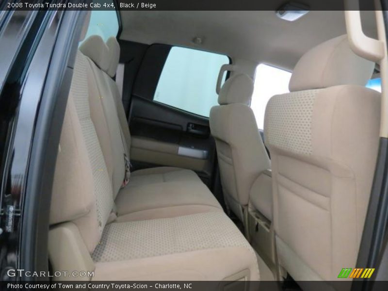 Black / Beige 2008 Toyota Tundra Double Cab 4x4