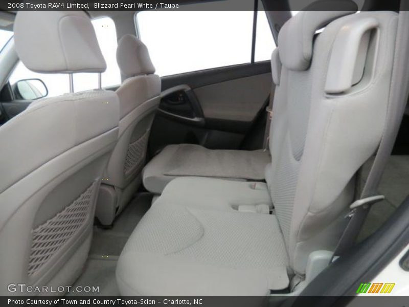Blizzard Pearl White / Taupe 2008 Toyota RAV4 Limited