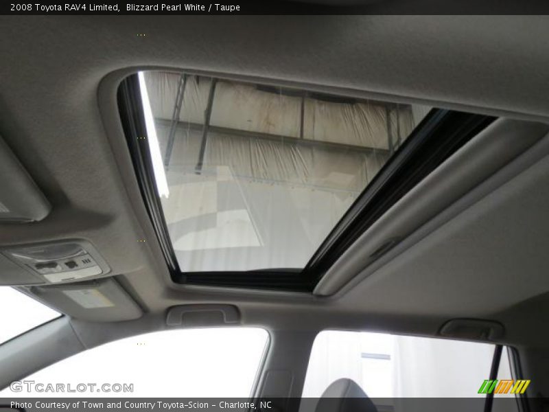 Blizzard Pearl White / Taupe 2008 Toyota RAV4 Limited