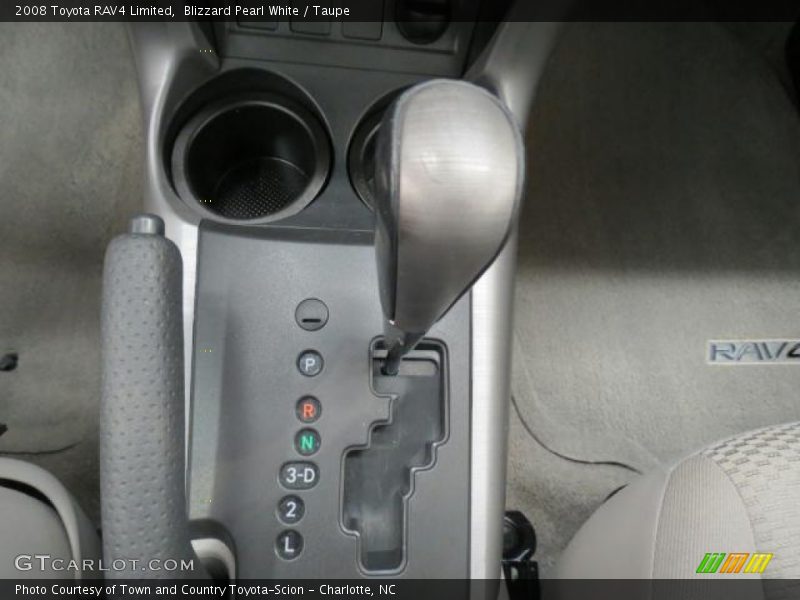 Blizzard Pearl White / Taupe 2008 Toyota RAV4 Limited