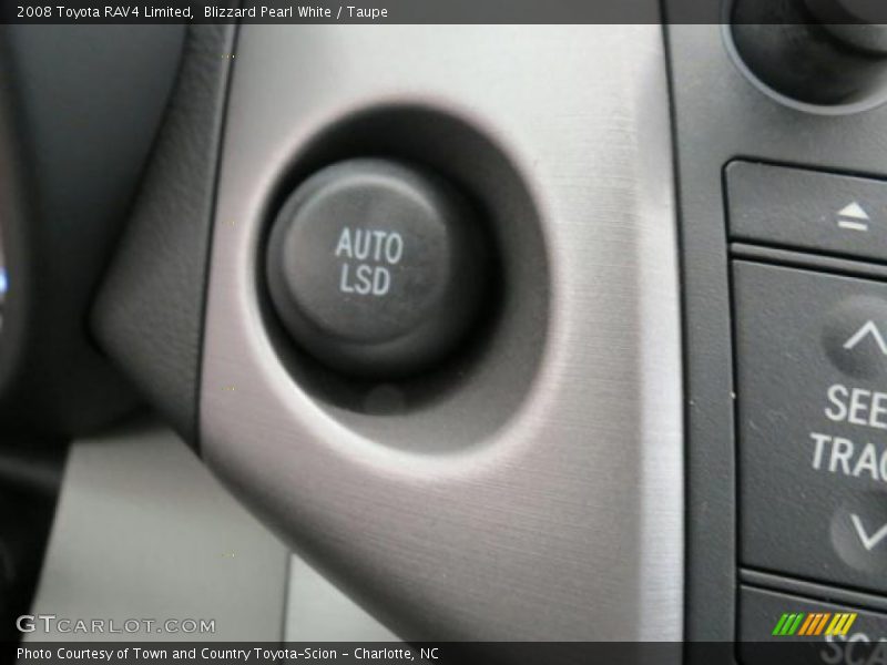 Blizzard Pearl White / Taupe 2008 Toyota RAV4 Limited