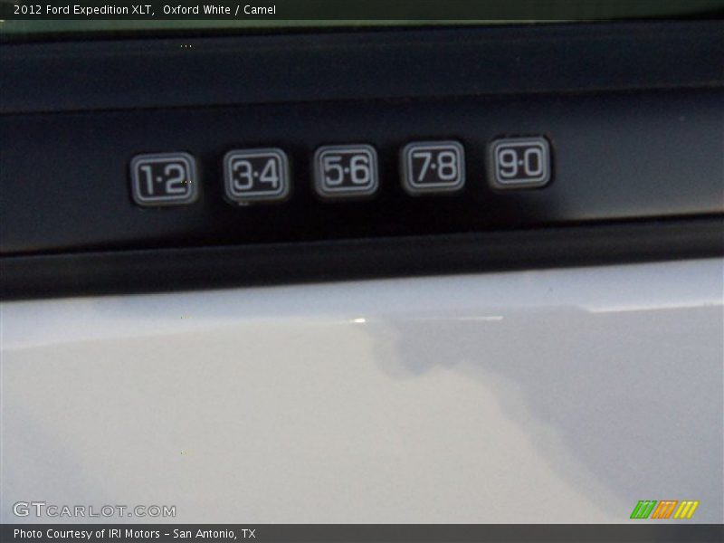 Oxford White / Camel 2012 Ford Expedition XLT