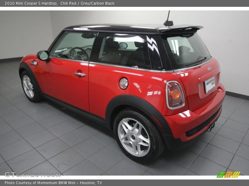 Chili Red / Grey/Carbon Black 2010 Mini Cooper S Hardtop