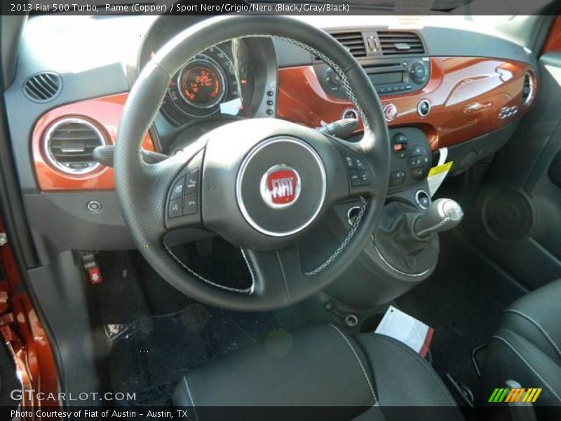Dashboard of 2013 500 Turbo