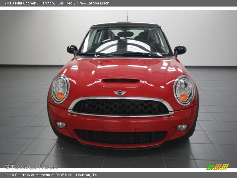Chili Red / Grey/Carbon Black 2010 Mini Cooper S Hardtop