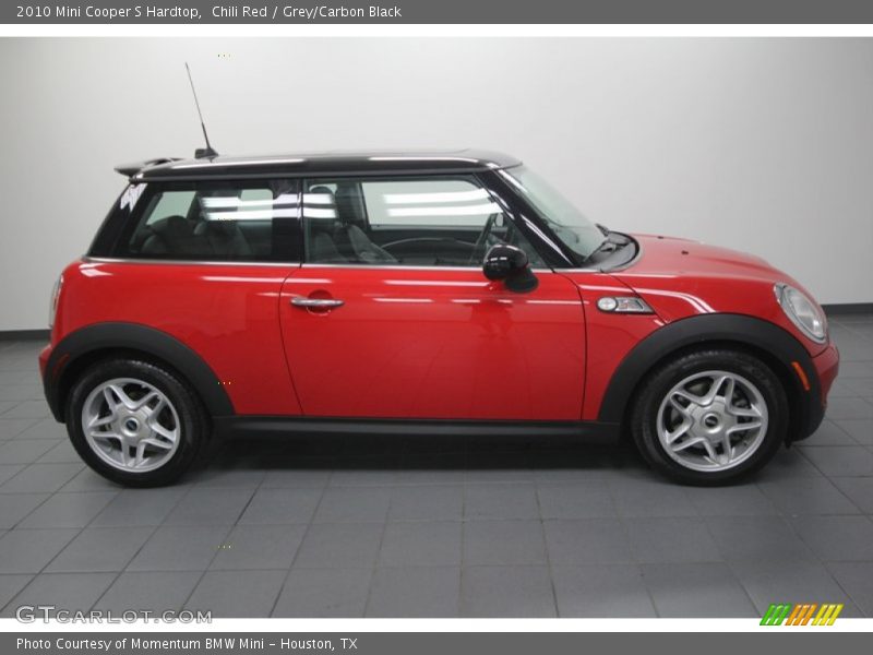 Chili Red / Grey/Carbon Black 2010 Mini Cooper S Hardtop