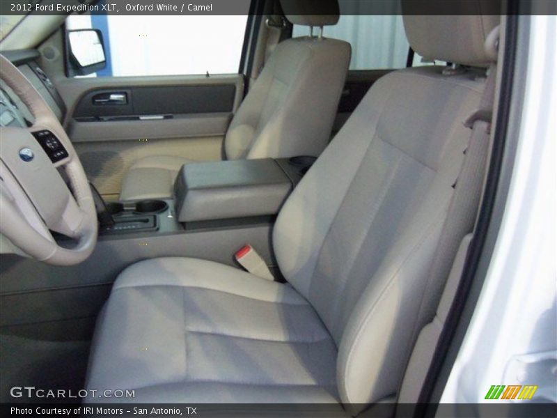 Oxford White / Camel 2012 Ford Expedition XLT