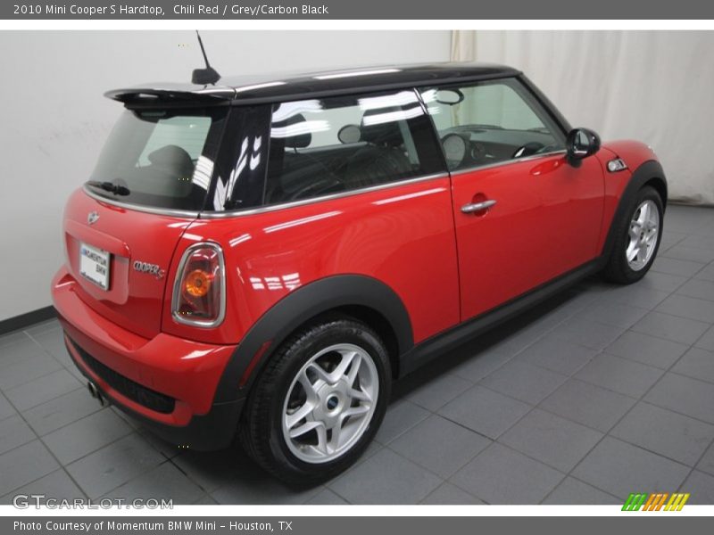 Chili Red / Grey/Carbon Black 2010 Mini Cooper S Hardtop