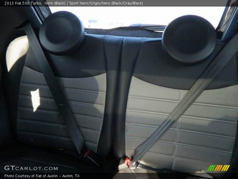 Nero (Black) / Sport Nero/Grigio/Nero (Black/Gray/Black) 2013 Fiat 500 Turbo