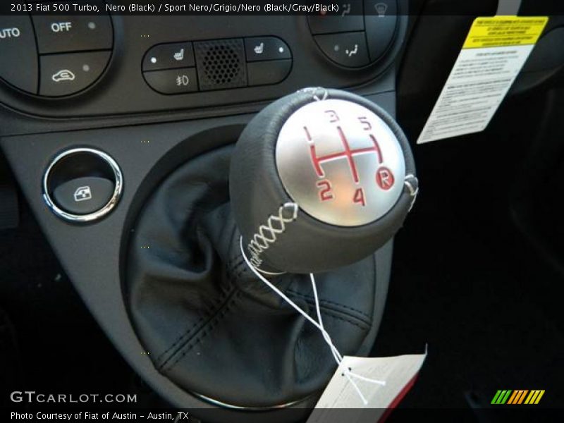  2013 500 Turbo 5 Speed Manual Shifter