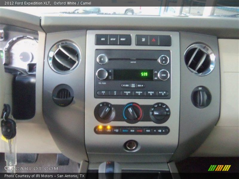 Oxford White / Camel 2012 Ford Expedition XLT