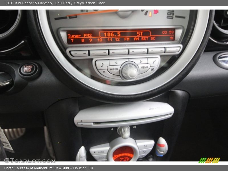 Chili Red / Grey/Carbon Black 2010 Mini Cooper S Hardtop