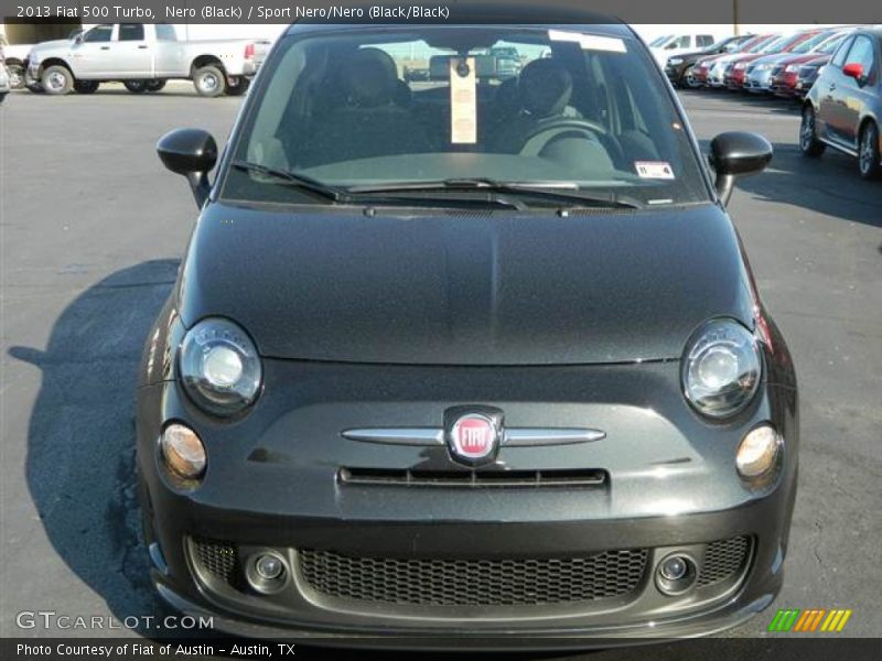Nero (Black) / Sport Nero/Nero (Black/Black) 2013 Fiat 500 Turbo