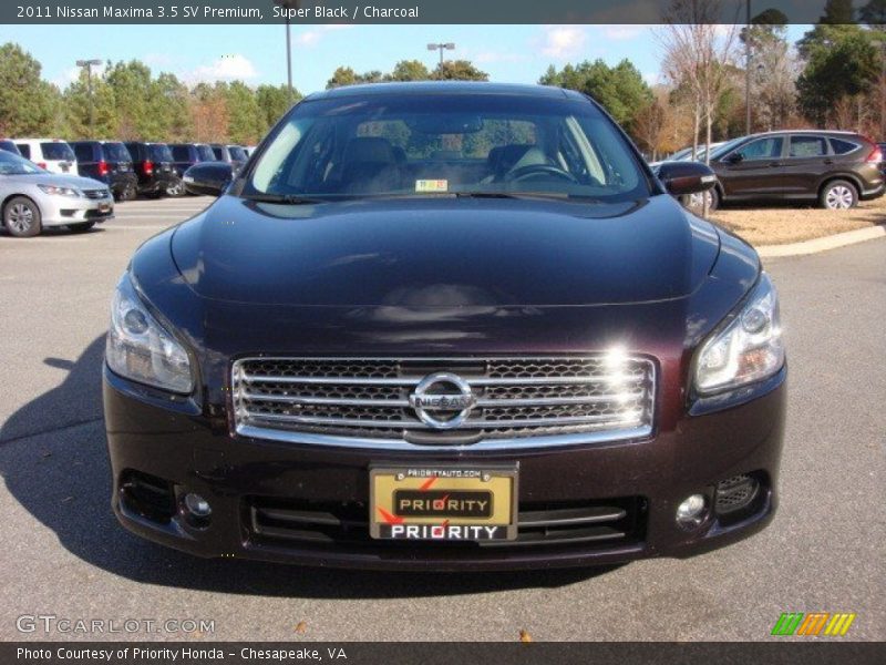 Super Black / Charcoal 2011 Nissan Maxima 3.5 SV Premium