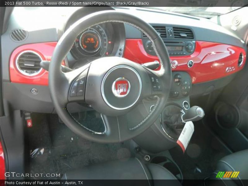 Dashboard of 2013 500 Turbo