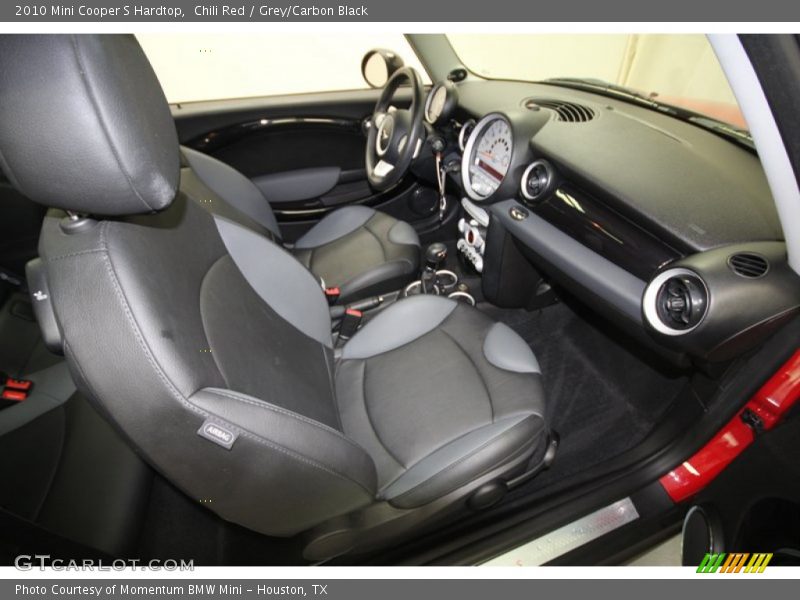 Chili Red / Grey/Carbon Black 2010 Mini Cooper S Hardtop