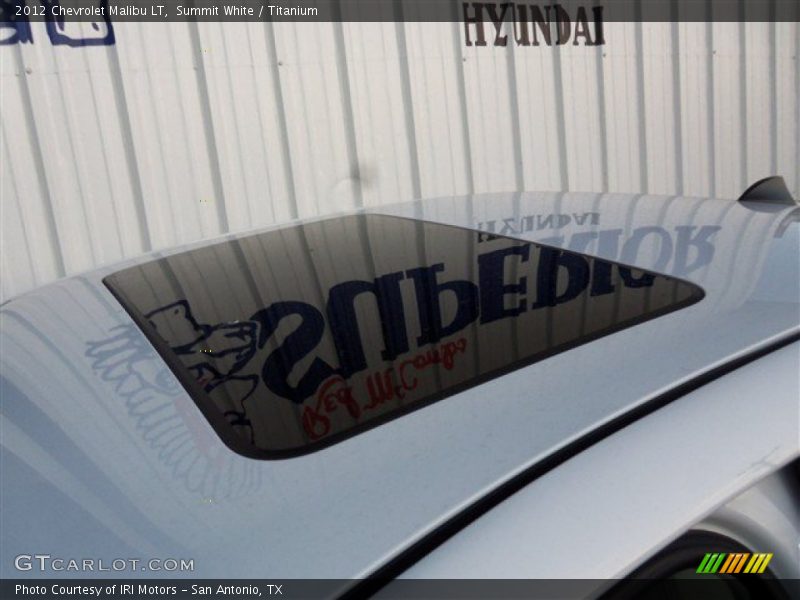 Summit White / Titanium 2012 Chevrolet Malibu LT
