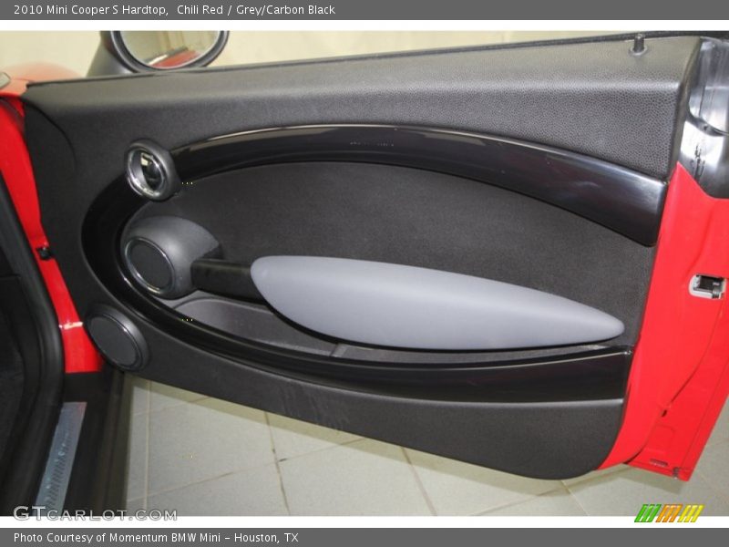 Chili Red / Grey/Carbon Black 2010 Mini Cooper S Hardtop