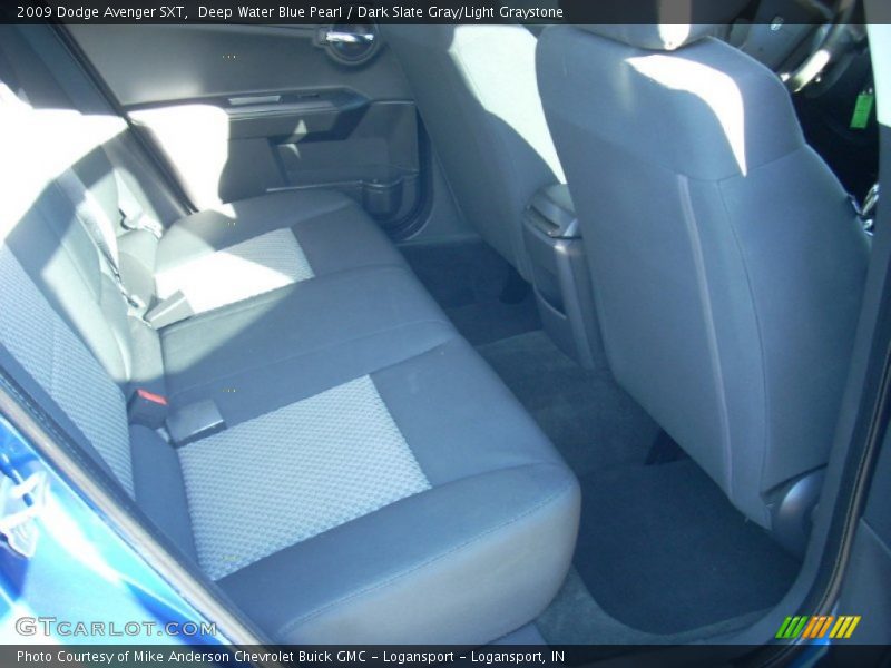 Deep Water Blue Pearl / Dark Slate Gray/Light Graystone 2009 Dodge Avenger SXT
