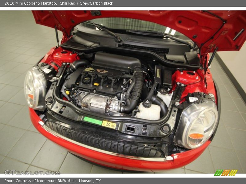 Chili Red / Grey/Carbon Black 2010 Mini Cooper S Hardtop
