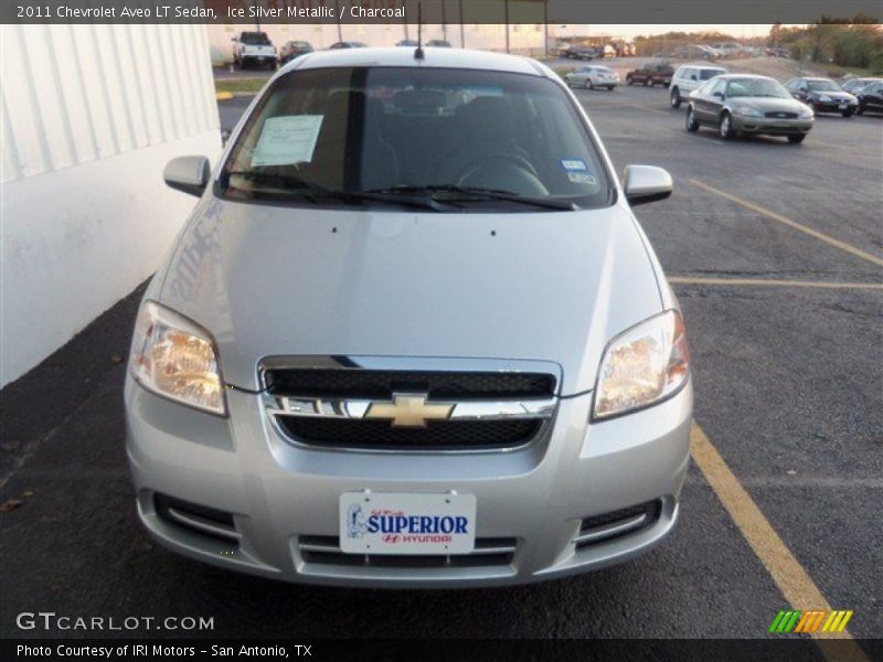 Ice Silver Metallic / Charcoal 2011 Chevrolet Aveo LT Sedan