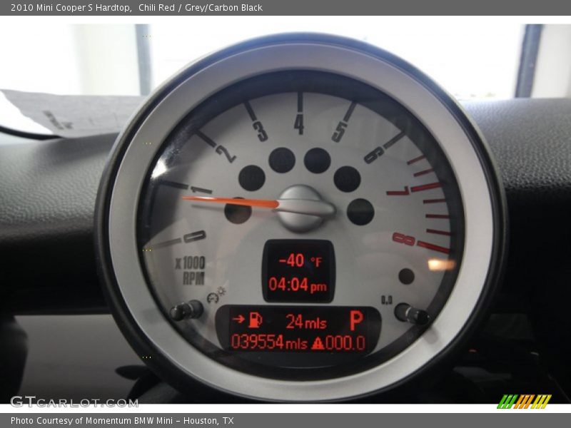 Chili Red / Grey/Carbon Black 2010 Mini Cooper S Hardtop