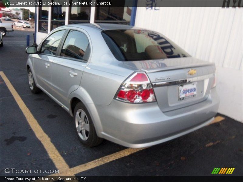 Ice Silver Metallic / Charcoal 2011 Chevrolet Aveo LT Sedan
