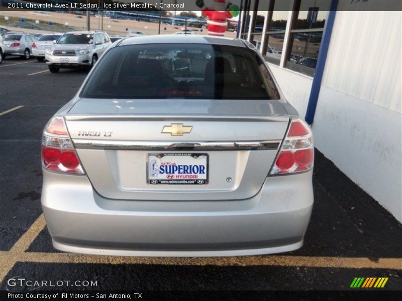 Ice Silver Metallic / Charcoal 2011 Chevrolet Aveo LT Sedan