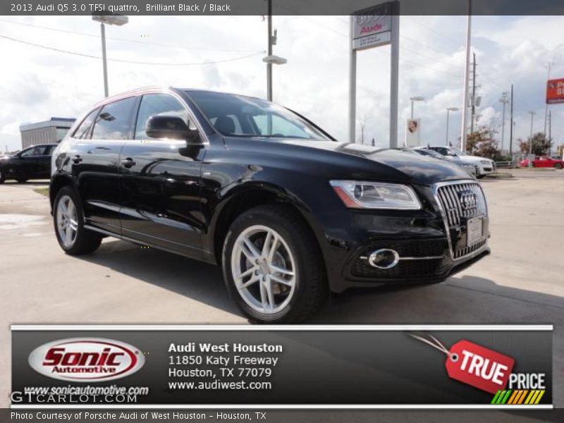Brilliant Black / Black 2013 Audi Q5 3.0 TFSI quattro