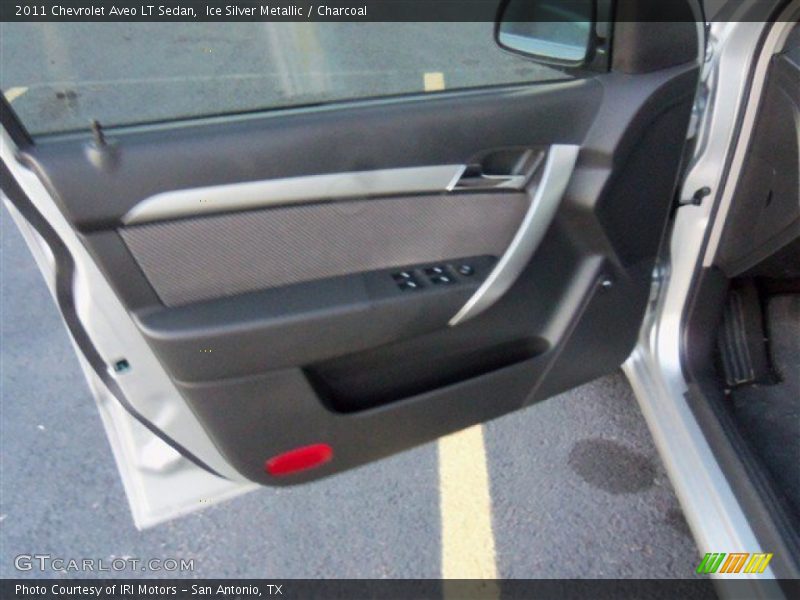 Ice Silver Metallic / Charcoal 2011 Chevrolet Aveo LT Sedan