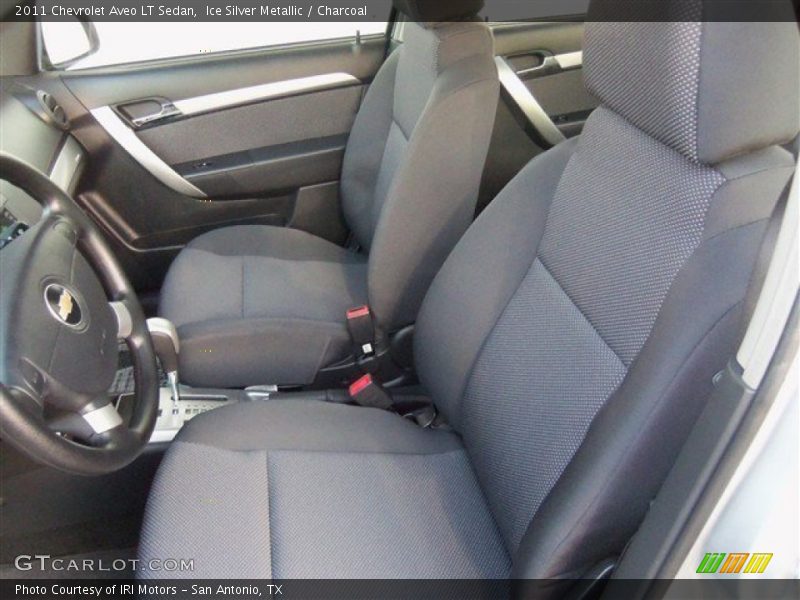 Ice Silver Metallic / Charcoal 2011 Chevrolet Aveo LT Sedan