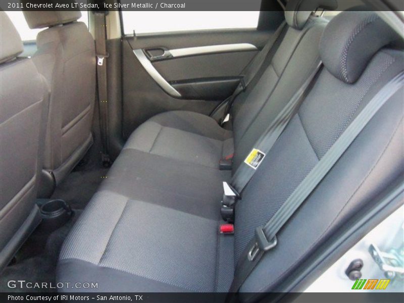 Ice Silver Metallic / Charcoal 2011 Chevrolet Aveo LT Sedan