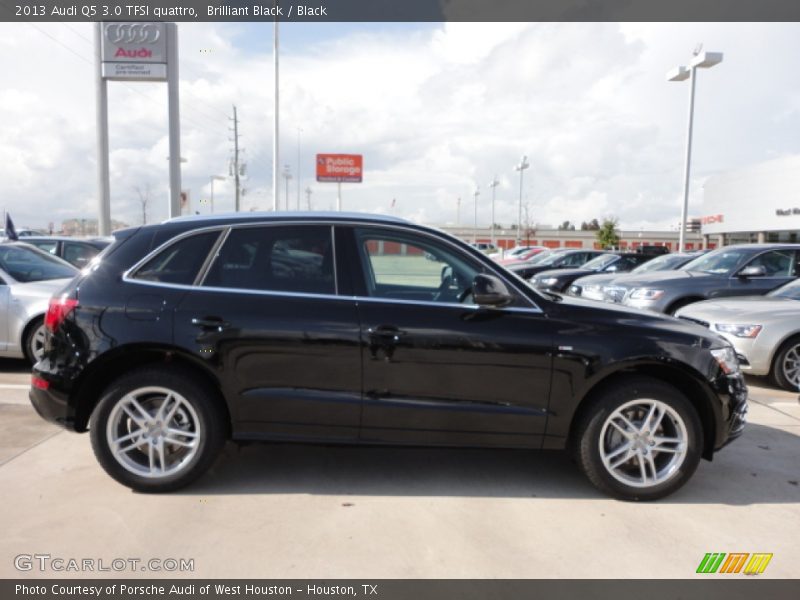 Brilliant Black / Black 2013 Audi Q5 3.0 TFSI quattro