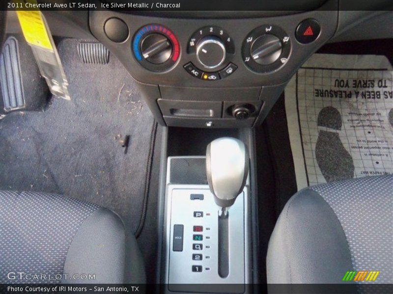 Ice Silver Metallic / Charcoal 2011 Chevrolet Aveo LT Sedan