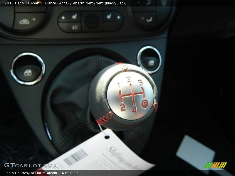  2013 500 Abarth 5 Speed Manual Shifter