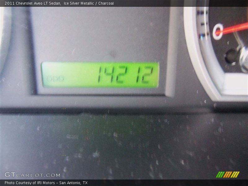 Ice Silver Metallic / Charcoal 2011 Chevrolet Aveo LT Sedan