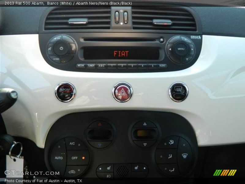 Controls of 2013 500 Abarth