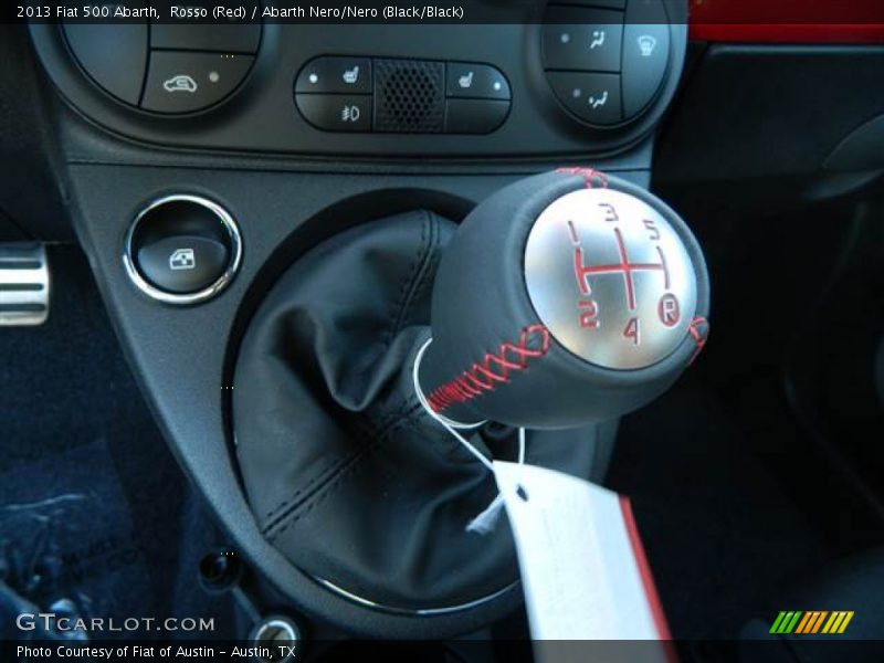  2013 500 Abarth 5 Speed Manual Shifter