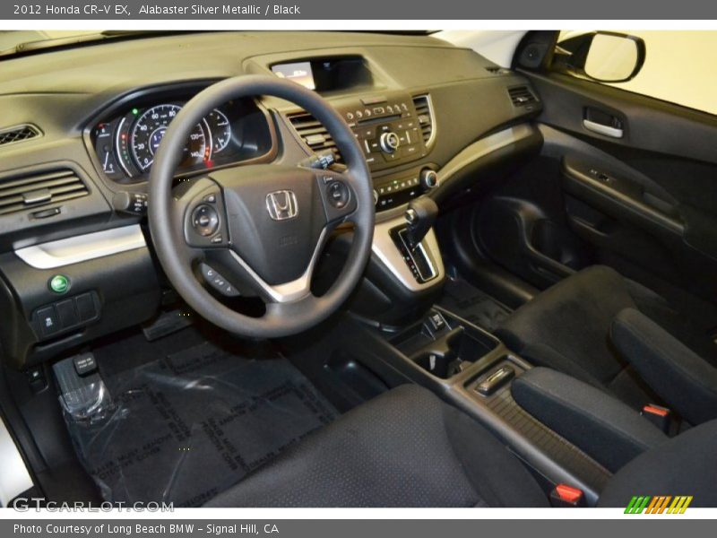 Black Interior - 2012 CR-V EX 